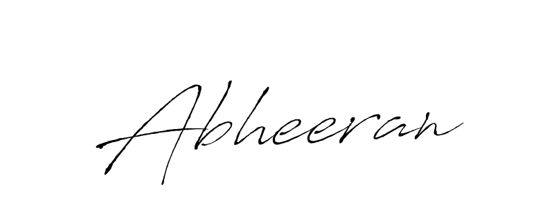 How to make Abheeran signature? Antro_Vectra is a professional autograph style. Create handwritten signature for Abheeran name. Abheeran signature style 6 images and pictures png