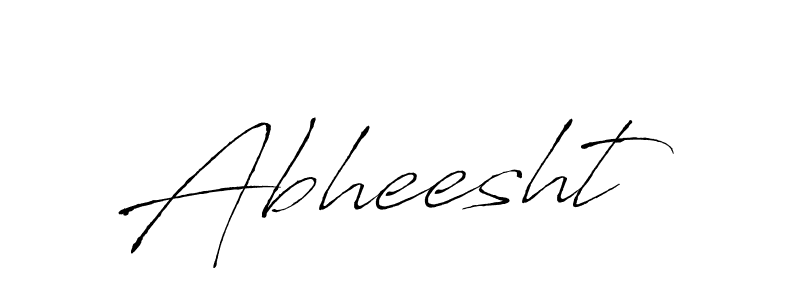 Abheesht stylish signature style. Best Handwritten Sign (Antro_Vectra) for my name. Handwritten Signature Collection Ideas for my name Abheesht. Abheesht signature style 6 images and pictures png