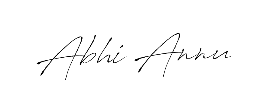 How to make Abhi Annu signature? Antro_Vectra is a professional autograph style. Create handwritten signature for Abhi Annu name. Abhi Annu signature style 6 images and pictures png