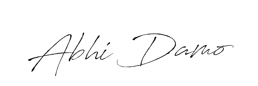 This is the best signature style for the Abhi Damo name. Also you like these signature font (Antro_Vectra). Mix name signature. Abhi Damo signature style 6 images and pictures png