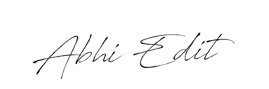 The best way (Antro_Vectra) to make a short signature is to pick only two or three words in your name. The name Abhi Edit include a total of six letters. For converting this name. Abhi Edit signature style 6 images and pictures png