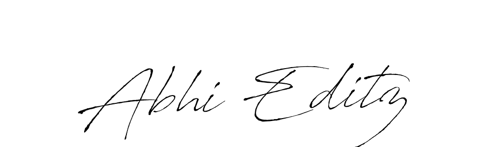 Also You can easily find your signature by using the search form. We will create Abhi Editz name handwritten signature images for you free of cost using Antro_Vectra sign style. Abhi Editz signature style 6 images and pictures png