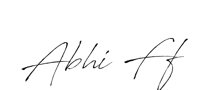 Similarly Antro_Vectra is the best handwritten signature design. Signature creator online .You can use it as an online autograph creator for name Abhi Ff. Abhi Ff signature style 6 images and pictures png