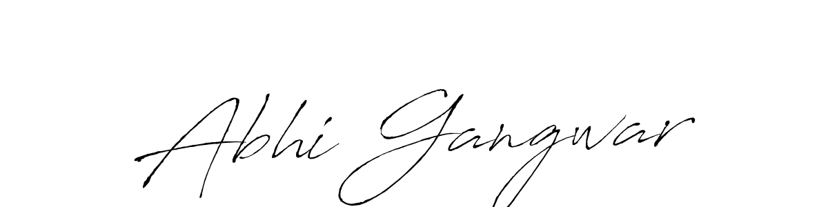 Here are the top 10 professional signature styles for the name Abhi Gangwar. These are the best autograph styles you can use for your name. Abhi Gangwar signature style 6 images and pictures png