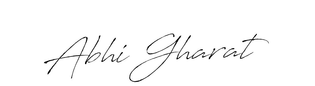 Create a beautiful signature design for name Abhi Gharat. With this signature (Antro_Vectra) fonts, you can make a handwritten signature for free. Abhi Gharat signature style 6 images and pictures png
