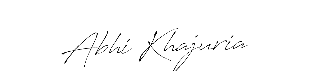 You should practise on your own different ways (Antro_Vectra) to write your name (Abhi Khajuria) in signature. don't let someone else do it for you. Abhi Khajuria signature style 6 images and pictures png