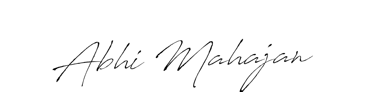 Make a short Abhi Mahajan signature style. Manage your documents anywhere anytime using Antro_Vectra. Create and add eSignatures, submit forms, share and send files easily. Abhi Mahajan signature style 6 images and pictures png