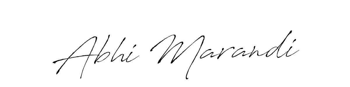 Make a beautiful signature design for name Abhi Marandi. Use this online signature maker to create a handwritten signature for free. Abhi Marandi signature style 6 images and pictures png