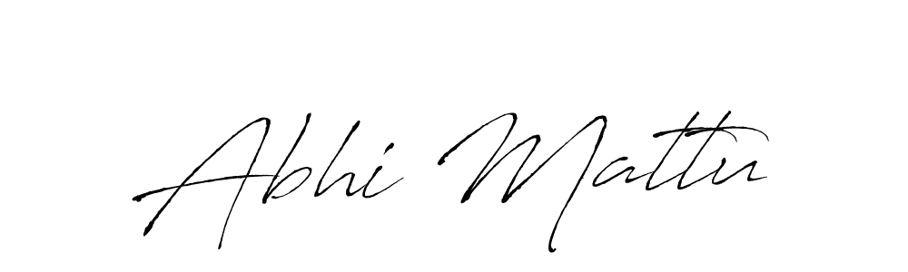 Also we have Abhi Mattu name is the best signature style. Create professional handwritten signature collection using Antro_Vectra autograph style. Abhi Mattu signature style 6 images and pictures png