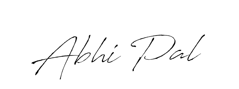 Create a beautiful signature design for name Abhi Pal. With this signature (Antro_Vectra) fonts, you can make a handwritten signature for free. Abhi Pal signature style 6 images and pictures png