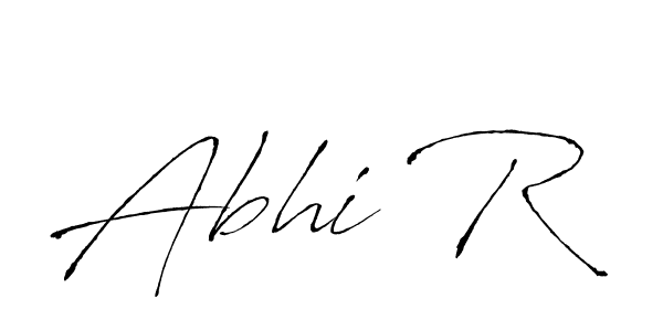 Here are the top 10 professional signature styles for the name Abhi R. These are the best autograph styles you can use for your name. Abhi R signature style 6 images and pictures png