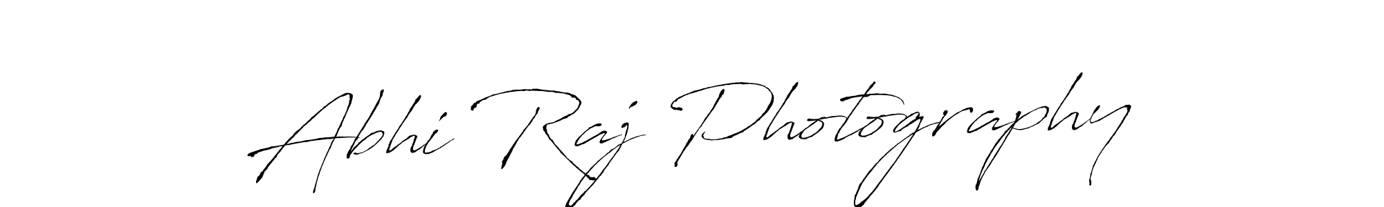 Make a beautiful signature design for name Abhi Raj Photography. With this signature (Antro_Vectra) style, you can create a handwritten signature for free. Abhi Raj Photography signature style 6 images and pictures png