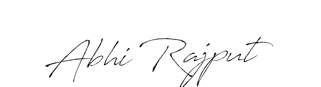 You should practise on your own different ways (Antro_Vectra) to write your name (Abhi Rajput) in signature. don't let someone else do it for you. Abhi Rajput signature style 6 images and pictures png