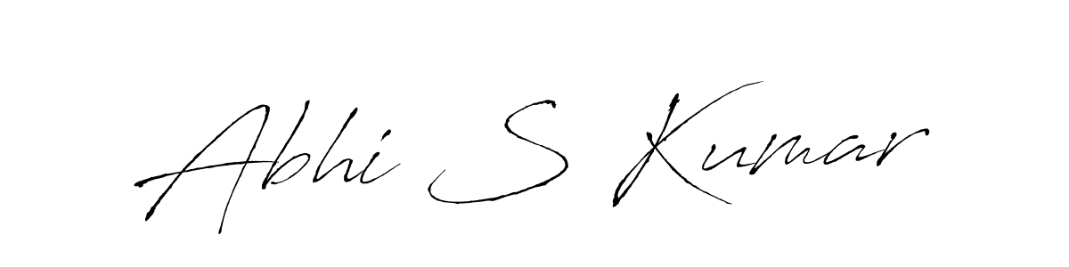 The best way (Antro_Vectra) to make a short signature is to pick only two or three words in your name. The name Abhi S Kumar include a total of six letters. For converting this name. Abhi S Kumar signature style 6 images and pictures png