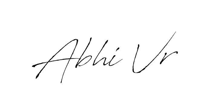 Also You can easily find your signature by using the search form. We will create Abhi Vr name handwritten signature images for you free of cost using Antro_Vectra sign style. Abhi Vr signature style 6 images and pictures png