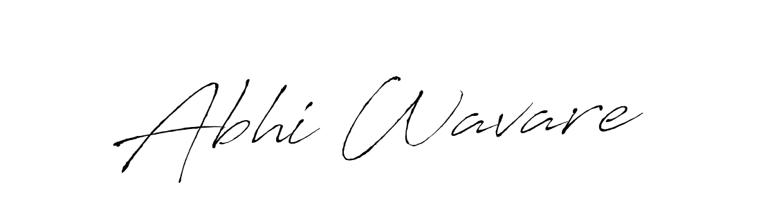 It looks lik you need a new signature style for name Abhi Wavare. Design unique handwritten (Antro_Vectra) signature with our free signature maker in just a few clicks. Abhi Wavare signature style 6 images and pictures png