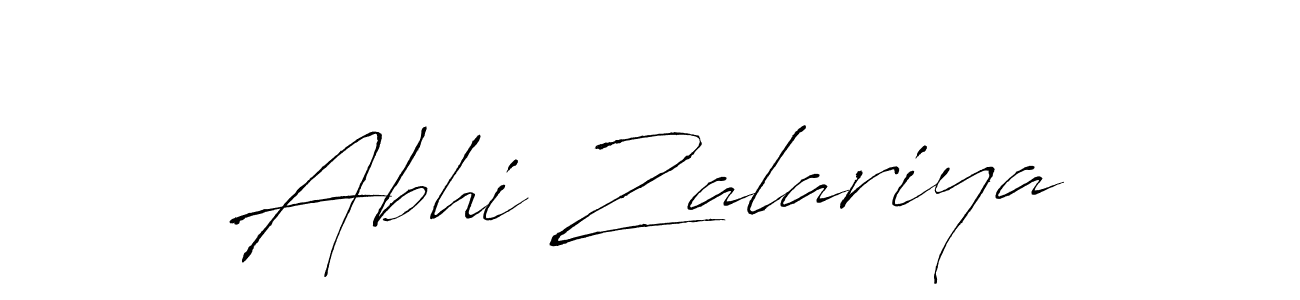 Also You can easily find your signature by using the search form. We will create Abhi Zalariya name handwritten signature images for you free of cost using Antro_Vectra sign style. Abhi Zalariya signature style 6 images and pictures png