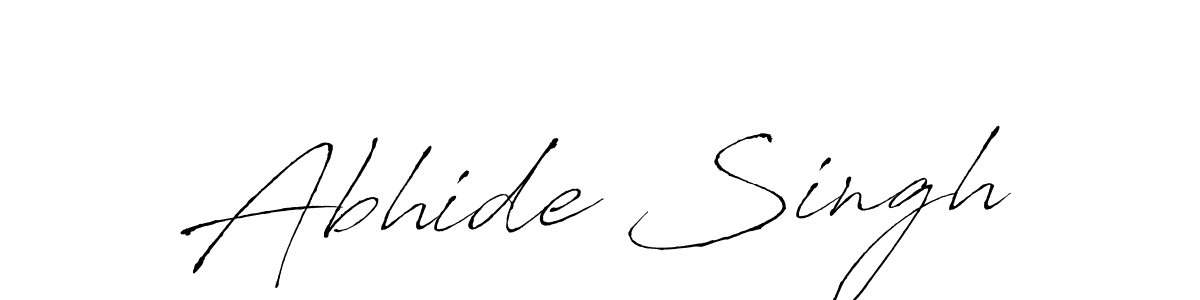 You can use this online signature creator to create a handwritten signature for the name Abhide Singh. This is the best online autograph maker. Abhide Singh signature style 6 images and pictures png