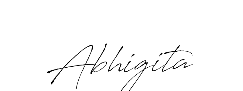 if you are searching for the best signature style for your name Abhigita. so please give up your signature search. here we have designed multiple signature styles  using Antro_Vectra. Abhigita signature style 6 images and pictures png