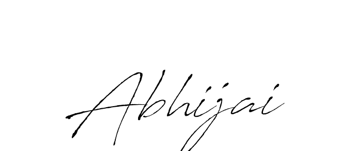 Make a beautiful signature design for name Abhijai. With this signature (Antro_Vectra) style, you can create a handwritten signature for free. Abhijai signature style 6 images and pictures png