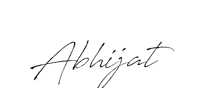 How to make Abhijat signature? Antro_Vectra is a professional autograph style. Create handwritten signature for Abhijat name. Abhijat signature style 6 images and pictures png