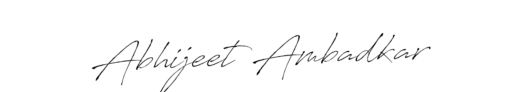 Abhijeet Ambadkar stylish signature style. Best Handwritten Sign (Antro_Vectra) for my name. Handwritten Signature Collection Ideas for my name Abhijeet Ambadkar. Abhijeet Ambadkar signature style 6 images and pictures png