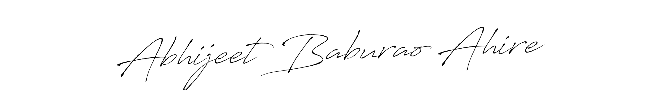 The best way (Antro_Vectra) to make a short signature is to pick only two or three words in your name. The name Abhijeet Baburao Ahire include a total of six letters. For converting this name. Abhijeet Baburao Ahire signature style 6 images and pictures png