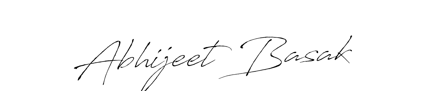 Abhijeet Basak stylish signature style. Best Handwritten Sign (Antro_Vectra) for my name. Handwritten Signature Collection Ideas for my name Abhijeet Basak. Abhijeet Basak signature style 6 images and pictures png