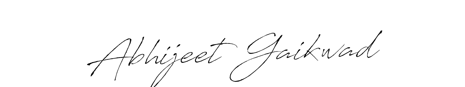 Design your own signature with our free online signature maker. With this signature software, you can create a handwritten (Antro_Vectra) signature for name Abhijeet Gaikwad. Abhijeet Gaikwad signature style 6 images and pictures png
