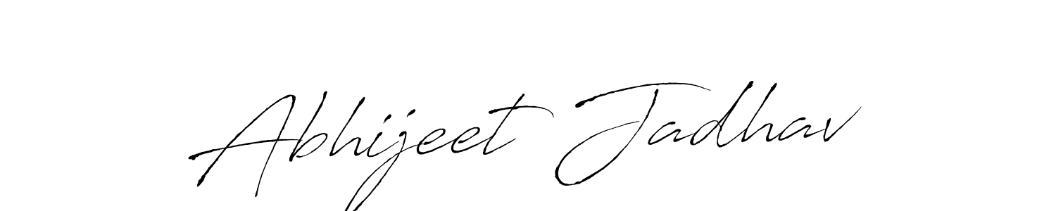 Abhijeet Jadhav stylish signature style. Best Handwritten Sign (Antro_Vectra) for my name. Handwritten Signature Collection Ideas for my name Abhijeet Jadhav. Abhijeet Jadhav signature style 6 images and pictures png