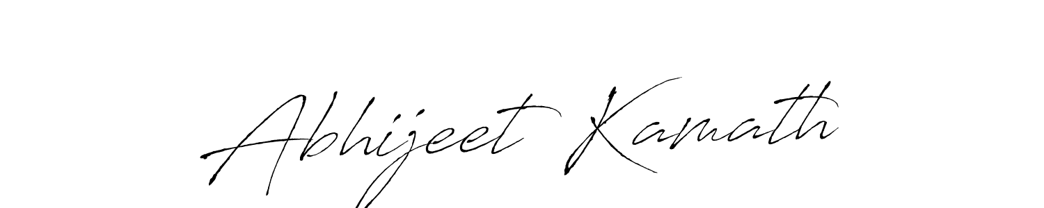 This is the best signature style for the Abhijeet Kamath name. Also you like these signature font (Antro_Vectra). Mix name signature. Abhijeet Kamath signature style 6 images and pictures png