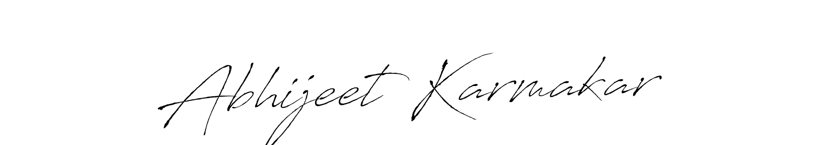 You should practise on your own different ways (Antro_Vectra) to write your name (Abhijeet Karmakar) in signature. don't let someone else do it for you. Abhijeet Karmakar signature style 6 images and pictures png