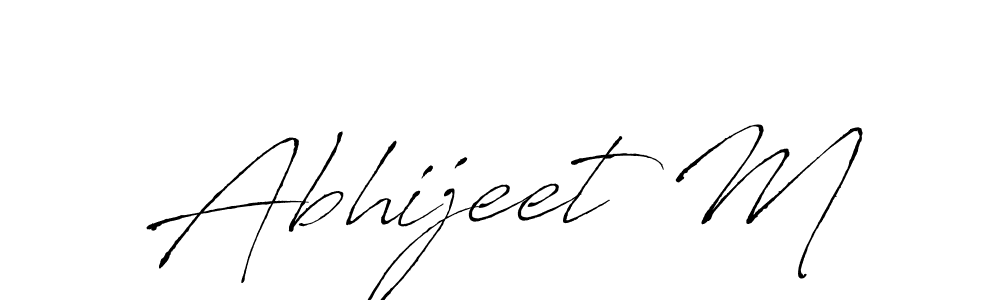 Make a beautiful signature design for name Abhijeet M. Use this online signature maker to create a handwritten signature for free. Abhijeet M signature style 6 images and pictures png