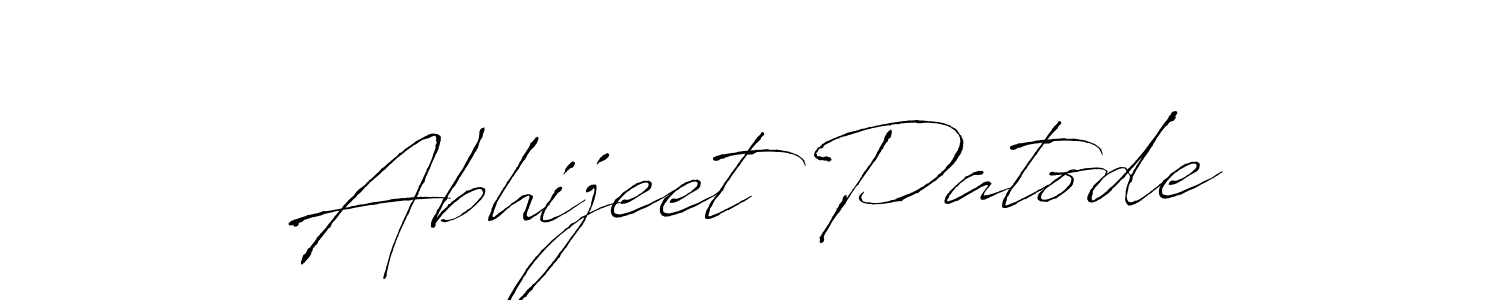 You should practise on your own different ways (Antro_Vectra) to write your name (Abhijeet Patode) in signature. don't let someone else do it for you. Abhijeet Patode signature style 6 images and pictures png