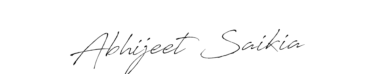 It looks lik you need a new signature style for name Abhijeet Saikia. Design unique handwritten (Antro_Vectra) signature with our free signature maker in just a few clicks. Abhijeet Saikia signature style 6 images and pictures png