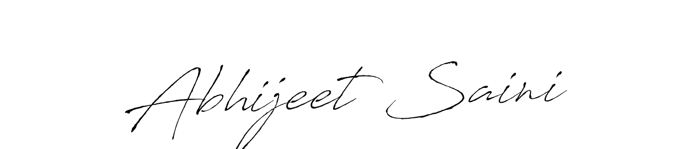 Abhijeet Saini stylish signature style. Best Handwritten Sign (Antro_Vectra) for my name. Handwritten Signature Collection Ideas for my name Abhijeet Saini. Abhijeet Saini signature style 6 images and pictures png