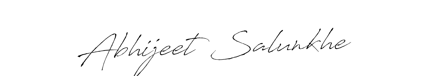 Also we have Abhijeet Salunkhe name is the best signature style. Create professional handwritten signature collection using Antro_Vectra autograph style. Abhijeet Salunkhe signature style 6 images and pictures png