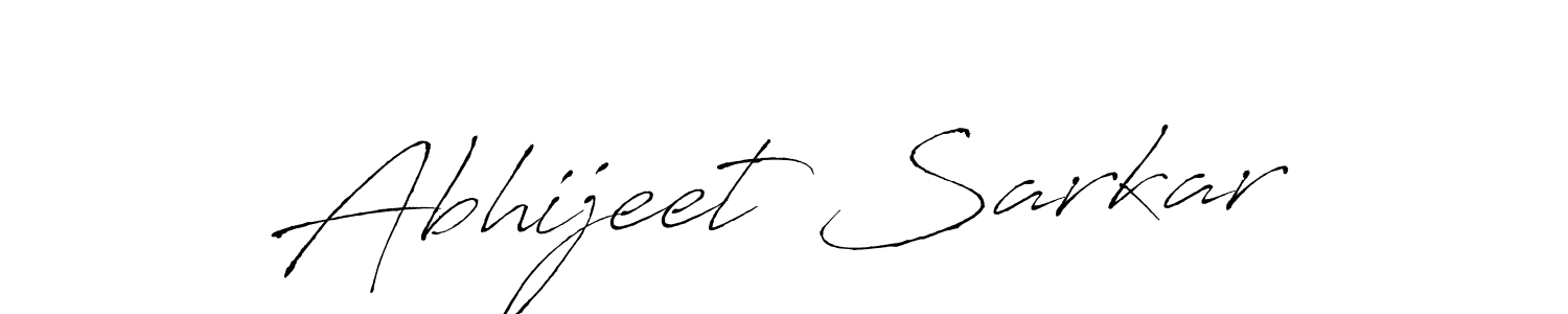 Make a beautiful signature design for name Abhijeet Sarkar. With this signature (Antro_Vectra) style, you can create a handwritten signature for free. Abhijeet Sarkar signature style 6 images and pictures png