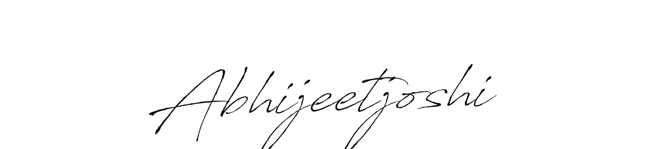 Make a beautiful signature design for name Abhijeetjoshi. With this signature (Antro_Vectra) style, you can create a handwritten signature for free. Abhijeetjoshi signature style 6 images and pictures png