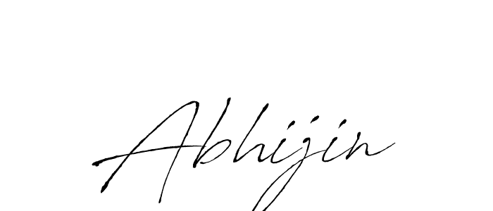 Create a beautiful signature design for name Abhijin. With this signature (Antro_Vectra) fonts, you can make a handwritten signature for free. Abhijin signature style 6 images and pictures png