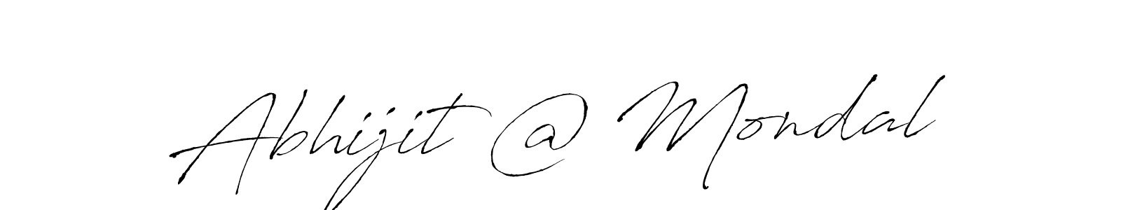 The best way (Antro_Vectra) to make a short signature is to pick only two or three words in your name. The name Abhijit @ Mondal include a total of six letters. For converting this name. Abhijit @ Mondal signature style 6 images and pictures png