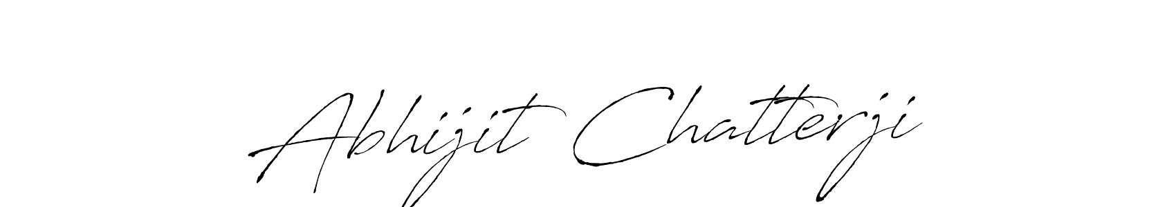 Abhijit Chatterji stylish signature style. Best Handwritten Sign (Antro_Vectra) for my name. Handwritten Signature Collection Ideas for my name Abhijit Chatterji. Abhijit Chatterji signature style 6 images and pictures png