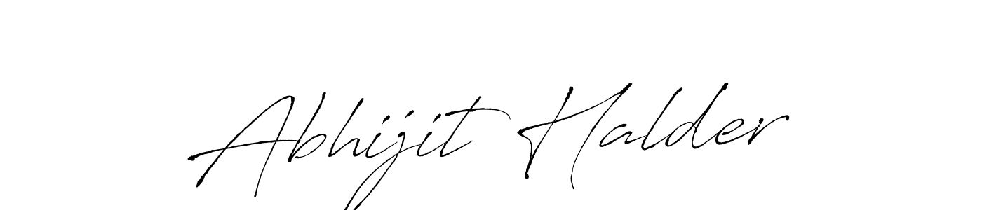 Make a beautiful signature design for name Abhijit Halder. With this signature (Antro_Vectra) style, you can create a handwritten signature for free. Abhijit Halder signature style 6 images and pictures png