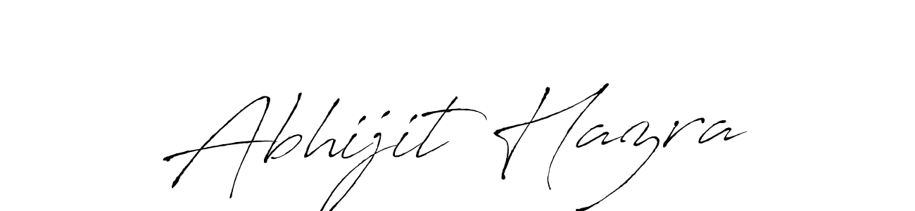 Create a beautiful signature design for name Abhijit Hazra. With this signature (Antro_Vectra) fonts, you can make a handwritten signature for free. Abhijit Hazra signature style 6 images and pictures png