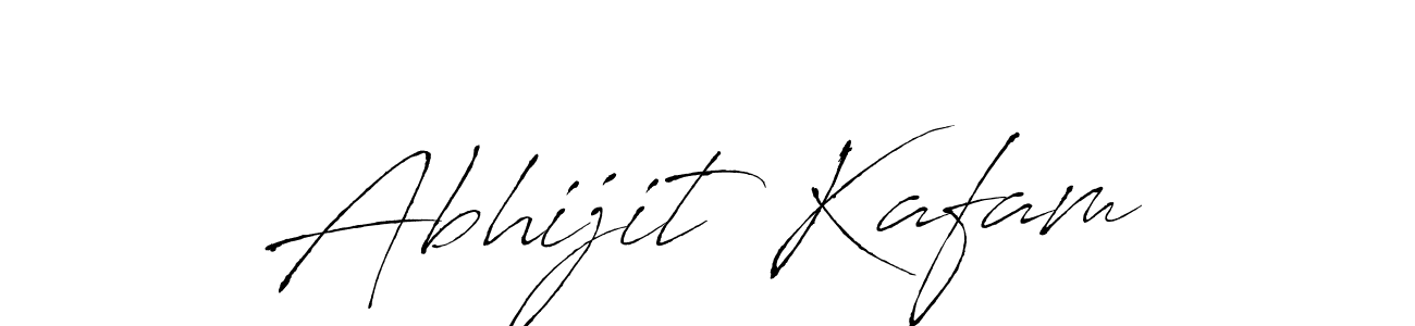 Make a beautiful signature design for name Abhijit Kafam. With this signature (Antro_Vectra) style, you can create a handwritten signature for free. Abhijit Kafam signature style 6 images and pictures png