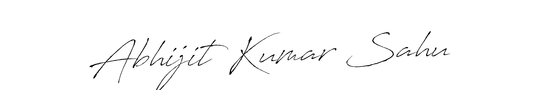 Design your own signature with our free online signature maker. With this signature software, you can create a handwritten (Antro_Vectra) signature for name Abhijit Kumar Sahu. Abhijit Kumar Sahu signature style 6 images and pictures png