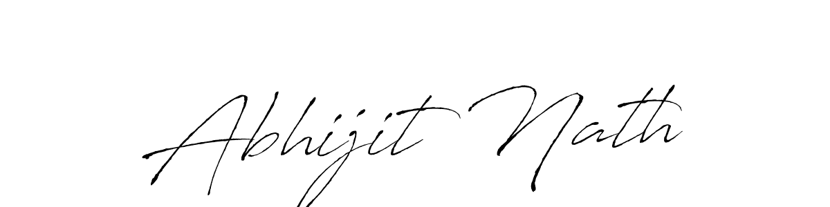 Create a beautiful signature design for name Abhijit Nath. With this signature (Antro_Vectra) fonts, you can make a handwritten signature for free. Abhijit Nath signature style 6 images and pictures png