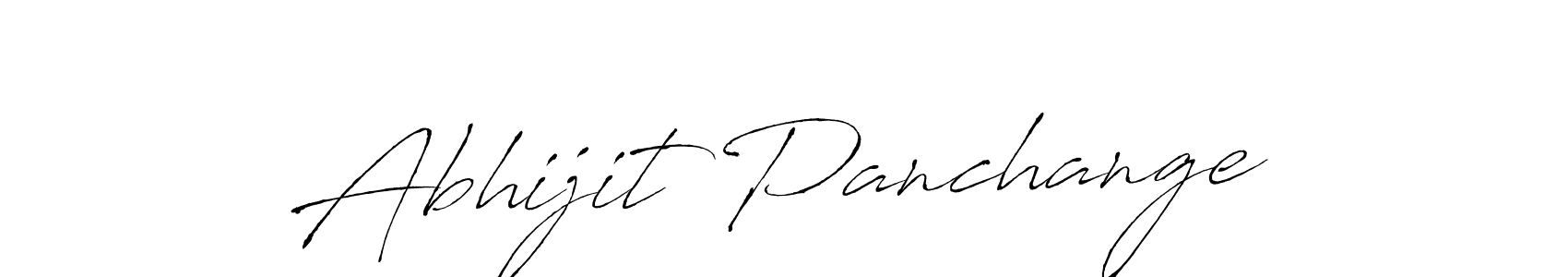 Abhijit Panchange stylish signature style. Best Handwritten Sign (Antro_Vectra) for my name. Handwritten Signature Collection Ideas for my name Abhijit Panchange. Abhijit Panchange signature style 6 images and pictures png