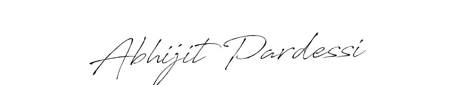 Design your own signature with our free online signature maker. With this signature software, you can create a handwritten (Antro_Vectra) signature for name Abhijit Pardessi. Abhijit Pardessi signature style 6 images and pictures png