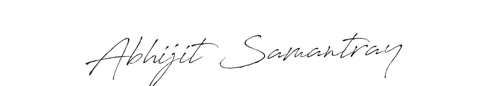 How to make Abhijit Samantray signature? Antro_Vectra is a professional autograph style. Create handwritten signature for Abhijit Samantray name. Abhijit Samantray signature style 6 images and pictures png